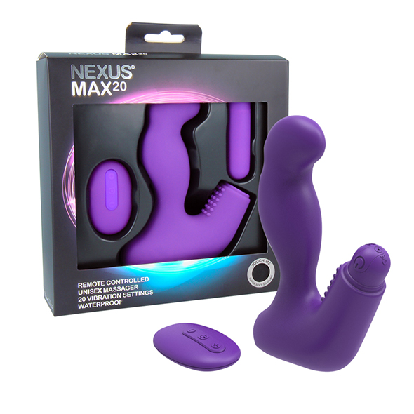 Nexus - Nexus Max 20 Unisex Massager Purple