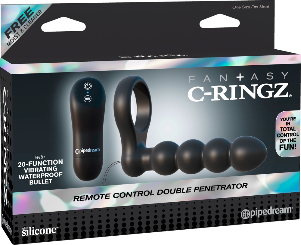 Fantasy C-Ringz - Remote Control Double Penetrator