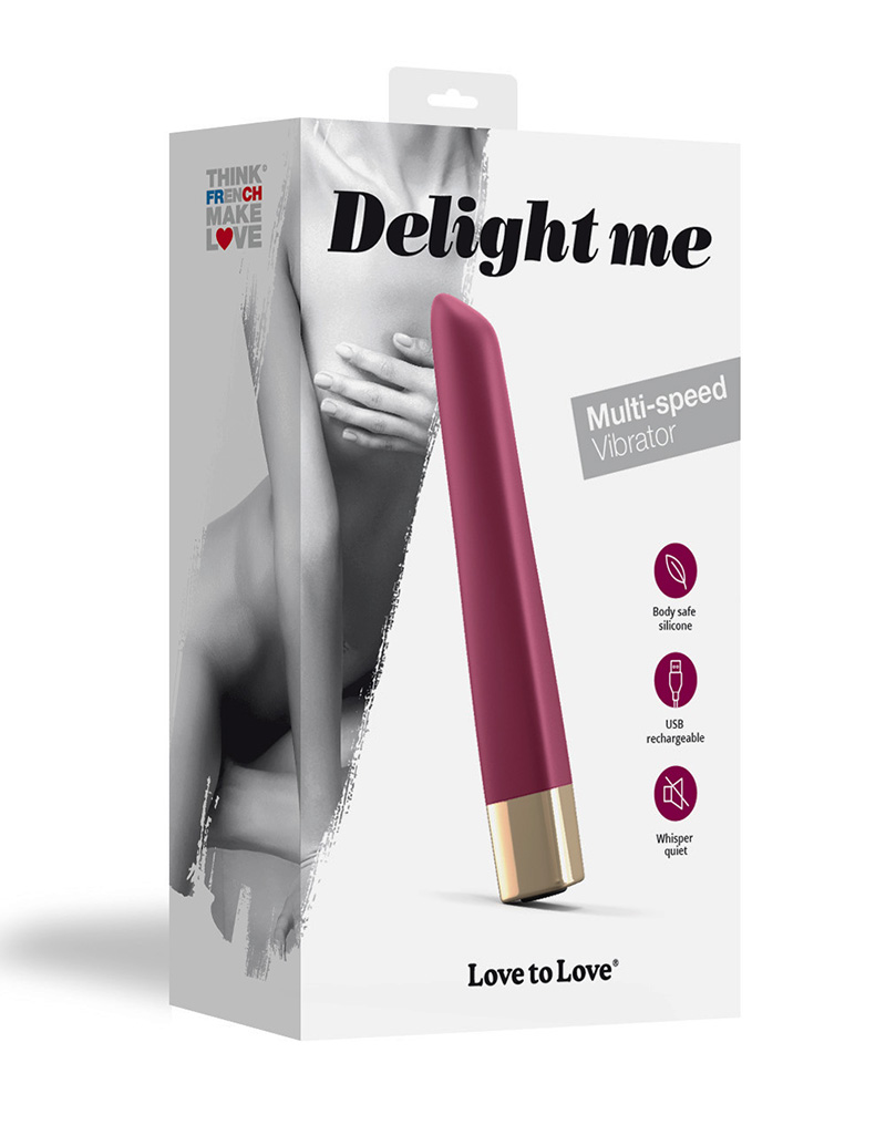 Love to Love - Delight Me Vibrator Plum