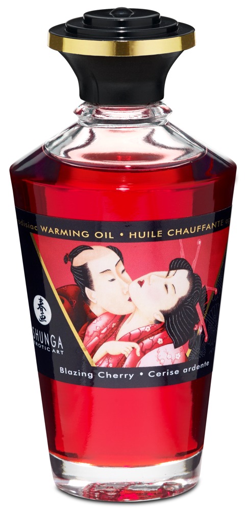 Shunga - Aphrodisiac Warming Oil Blazing Cherry