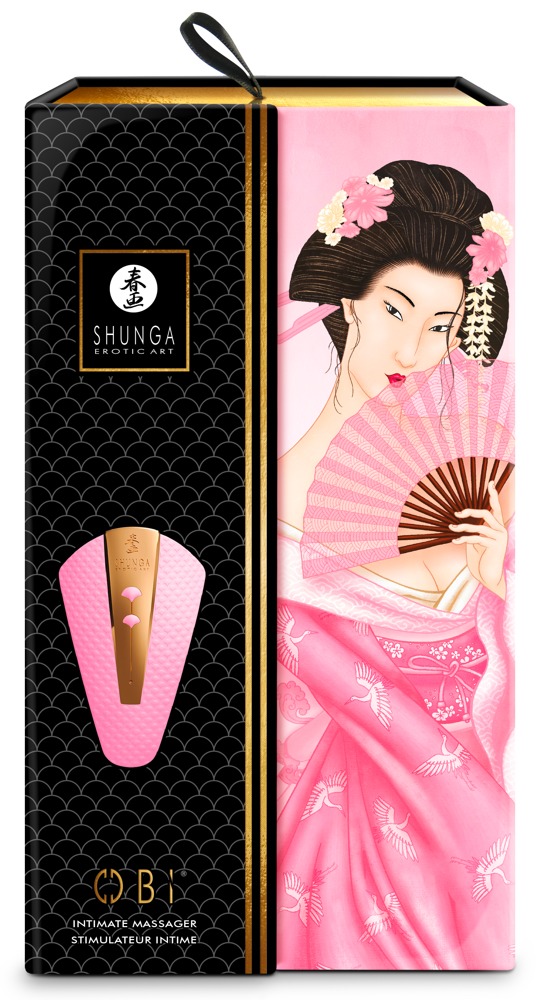 Shunga - Shunga Obi Massager Rose