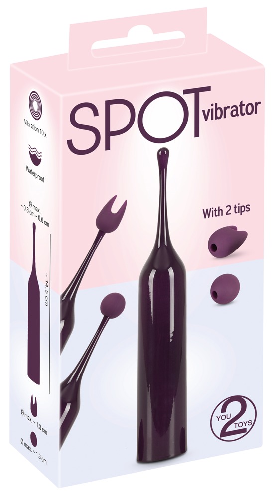 You2Toys - Spot Vibrator with 2 Tips