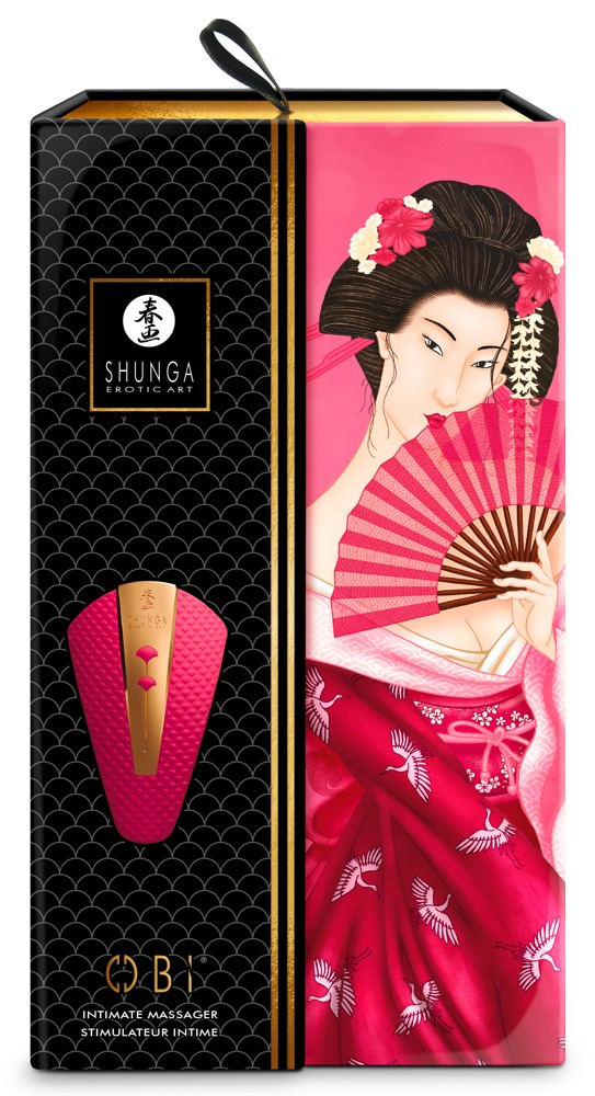 Shunga - Shunga Obi Massager Red