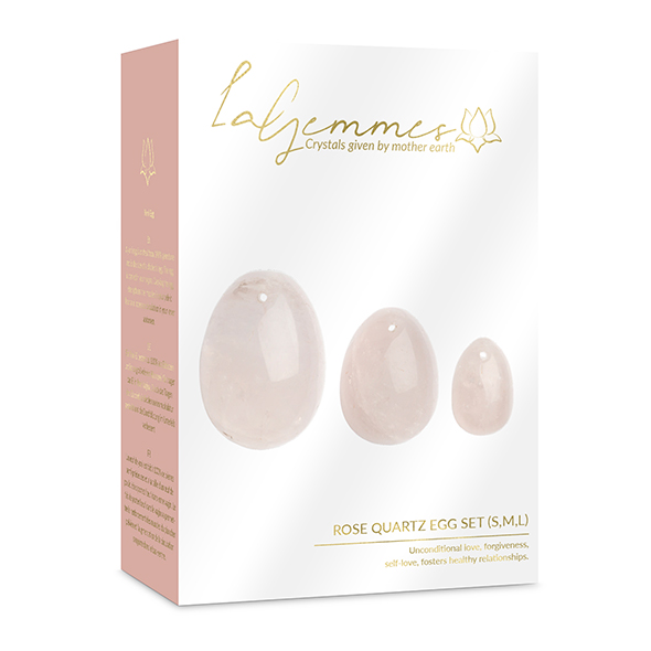 La Gemmes - La Gemmes Yoni Egg Set Quarz
