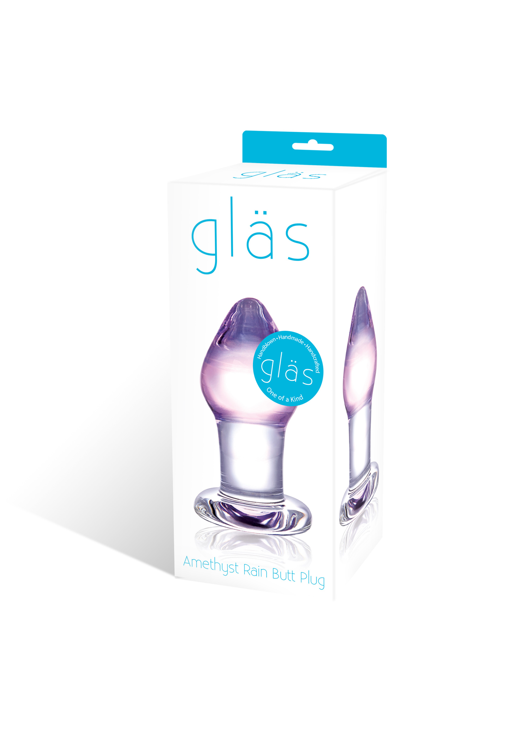Gläs - Gläs Amethyst Glas Buttplug