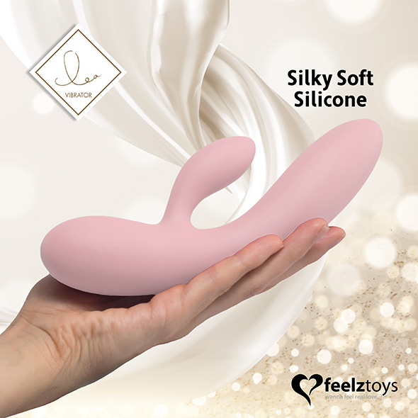 Feelztoys - Lea Rabbit Vibrator Soft Pink