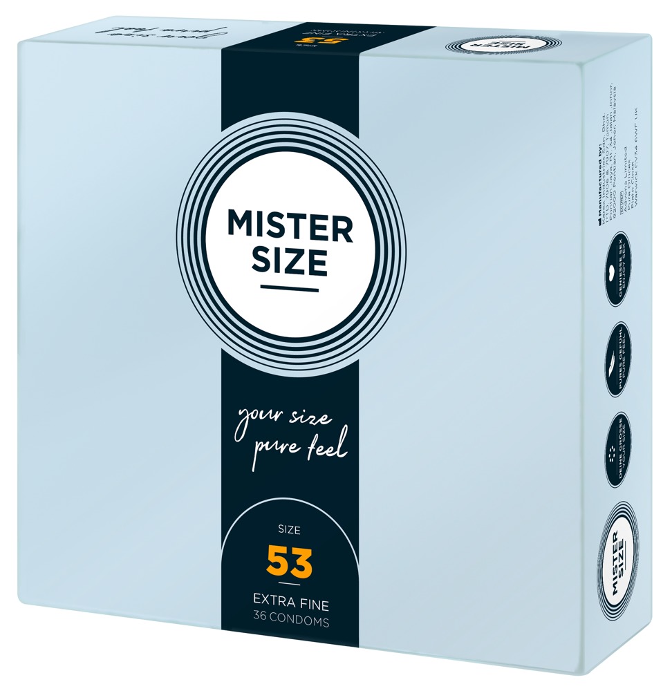 Mister Size - Mister Size 53mm - 36 Stück