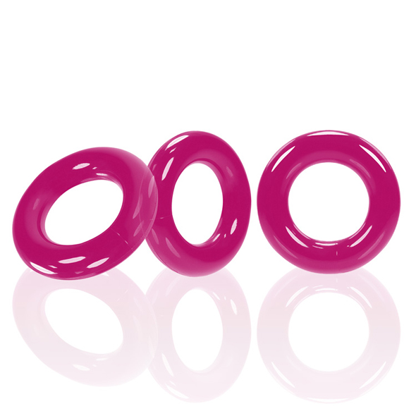 Oxballs - Oxballs Willy Rings 3 Pack Hot Pink