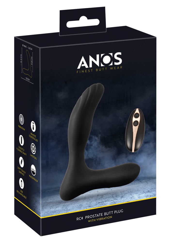 Anos - RC Prostate Plug with Vibration