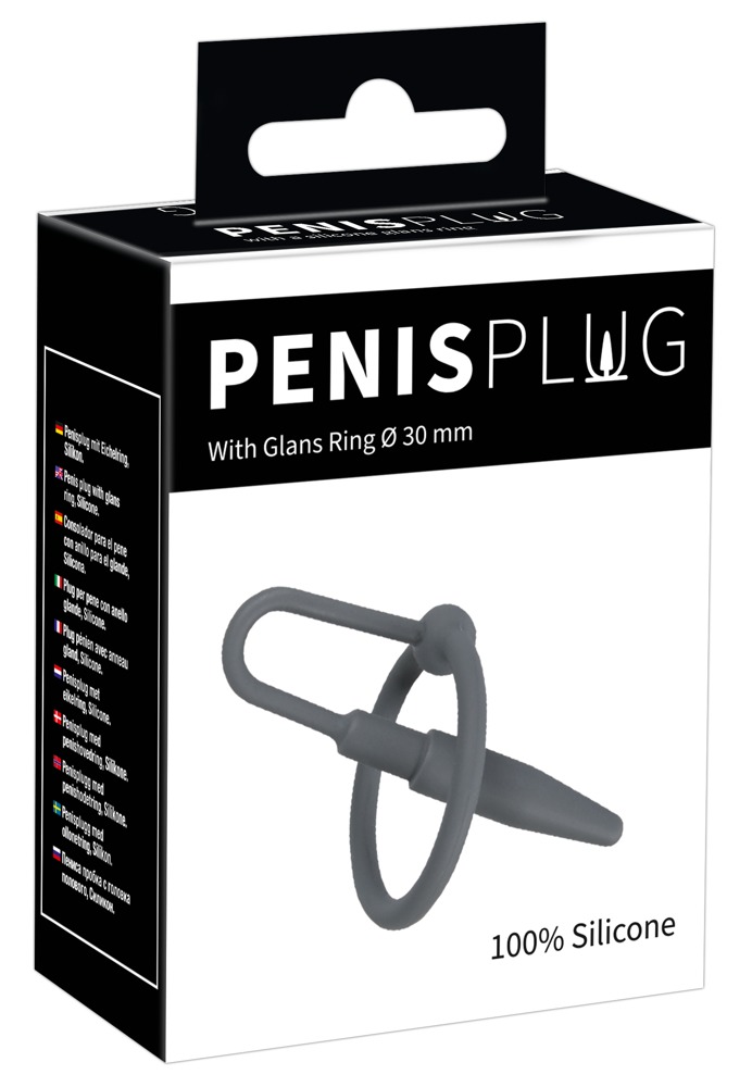 Penisplug - Penisplug mit Eichelring