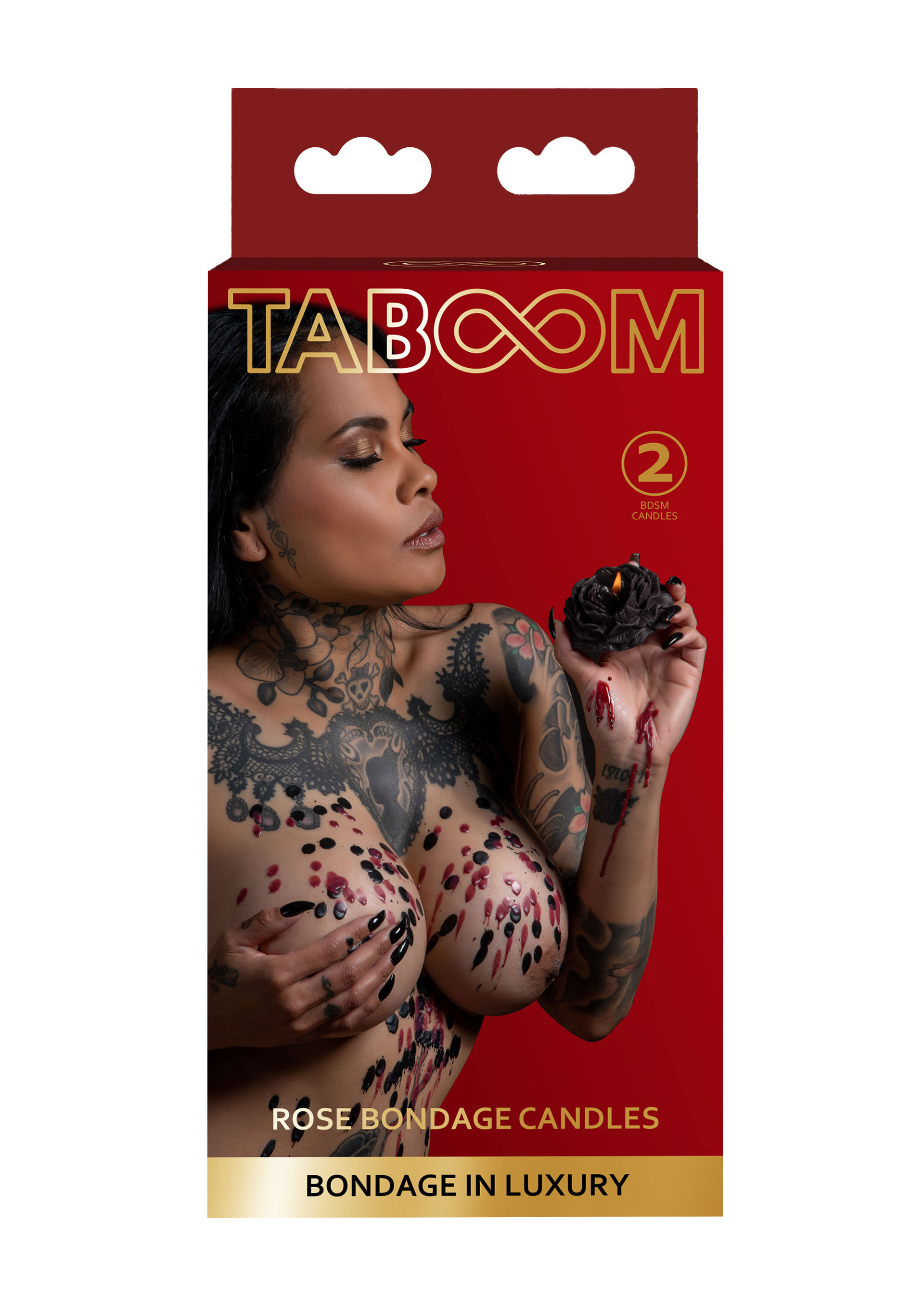 Taboom - Taboom Rose Japanese Drip Candle 2pcs