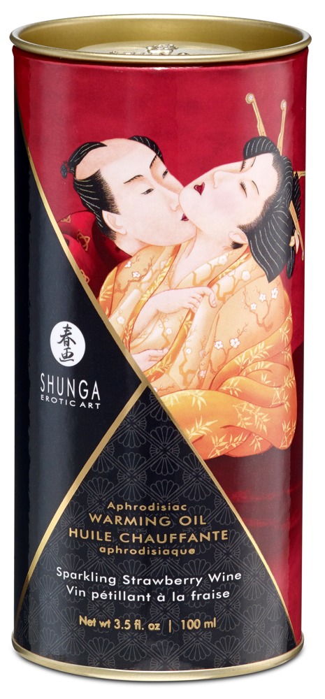 Shunga - Aphrodisiac Warming Oil Sparkling Strawberry Wine
