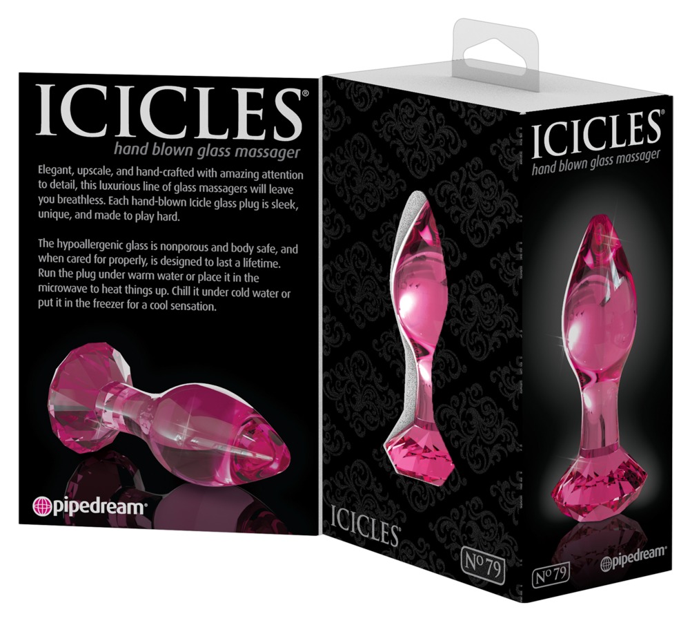 Icicles - Icicles Analplug Pink