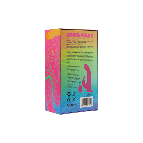 Feelztoys - Whirl-Pulse Rabbit Vibrator Pink