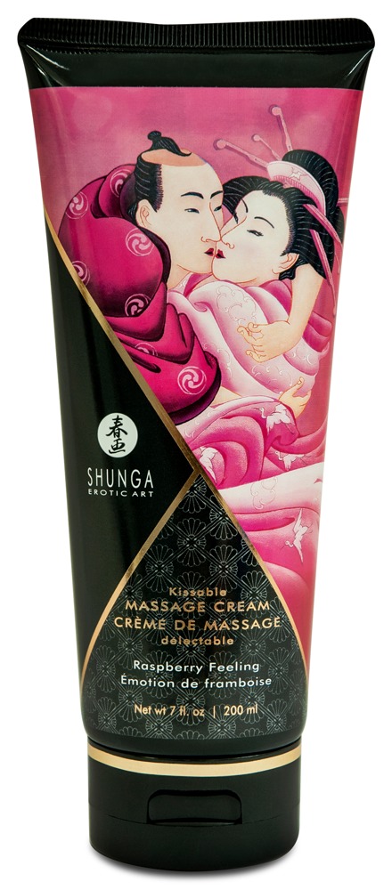 Shunga - Shunga Kissable Massage Cream Raspberry Feeling