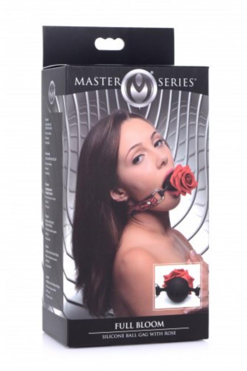 Master Series - Mundknebel mit Rose