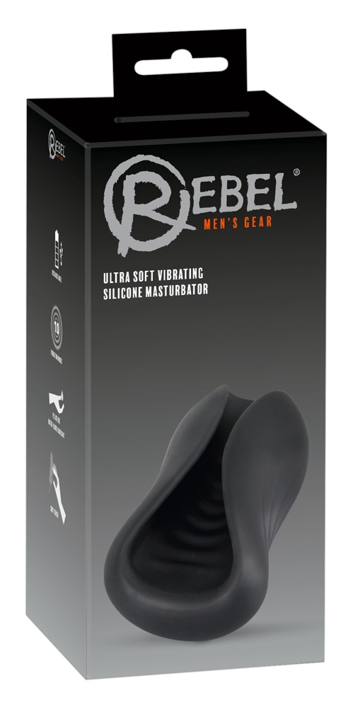 Rebel - Ultra Soft Vibrating Silicone Masturbator