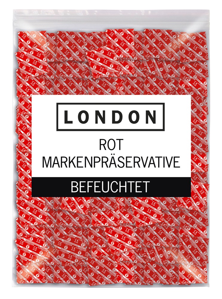 London - London Rot Beutel 1000 Stück