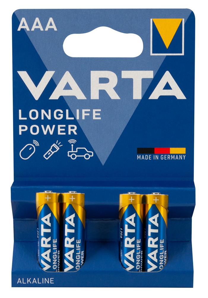 Batterien - Varta AAA 1.5V 4-er