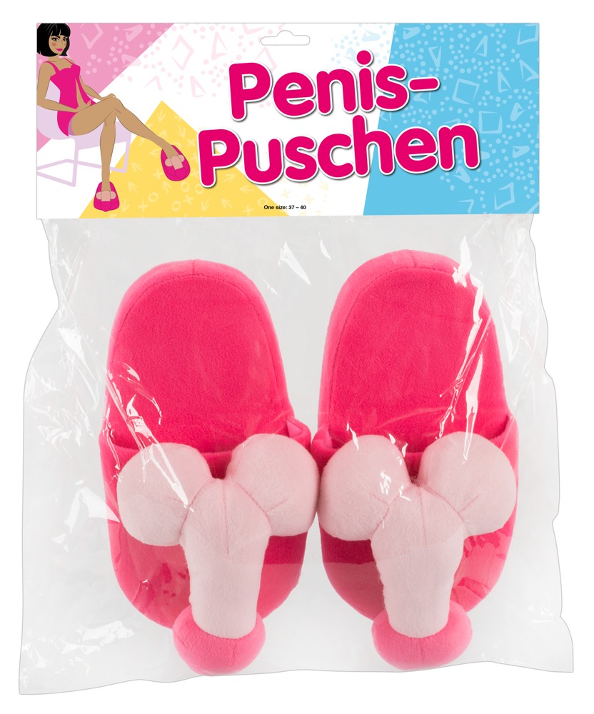 Sedusia - Plüsch-Hausschuhe Penis