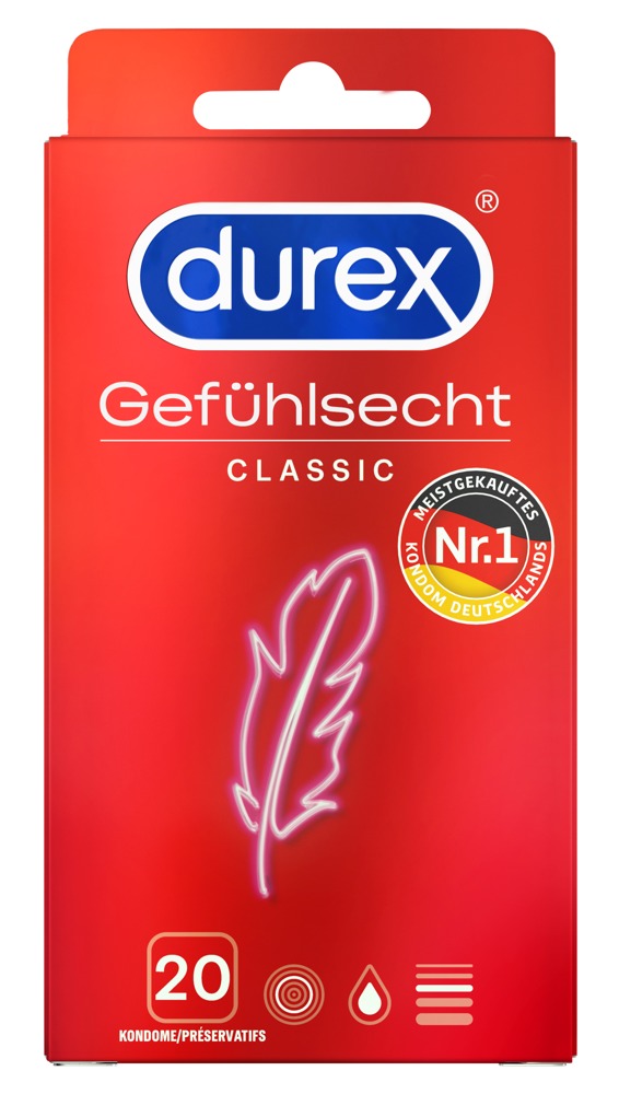 Durex - Durex Gefühlsecht Classic 20 Stück