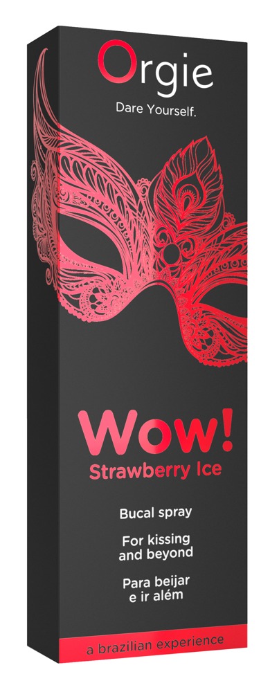 Orgie - Wow! Strawberry Ice Bucal Spray