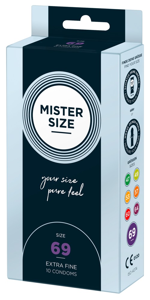 Mister Size - Mister Size 69mm - 10 Stück