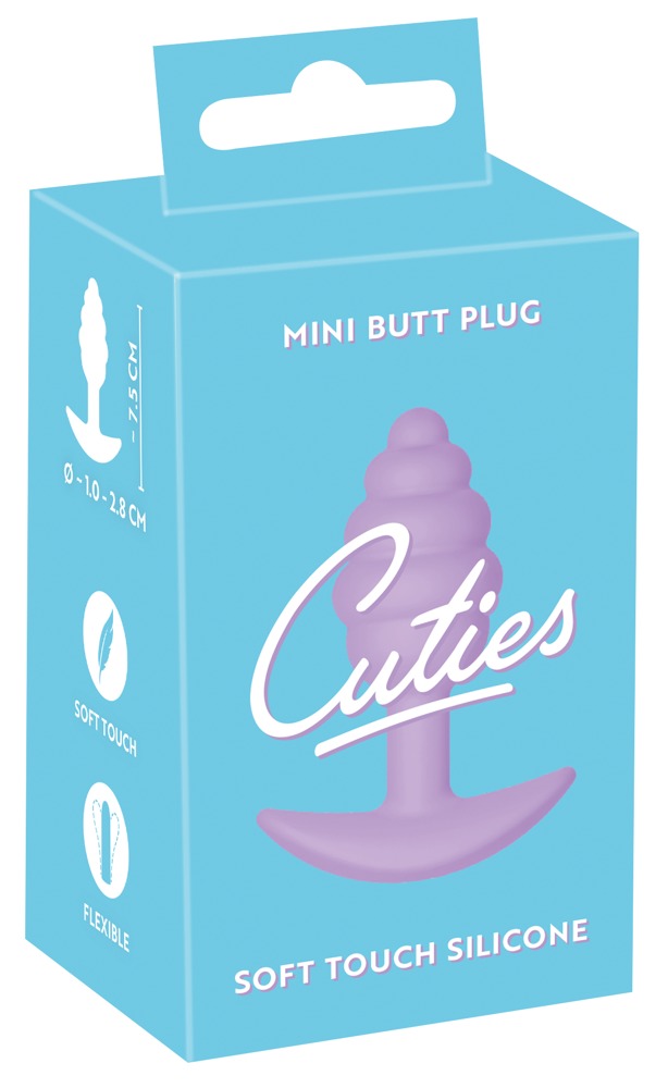 Cuties - Cuties Mini Butt Plug Purple