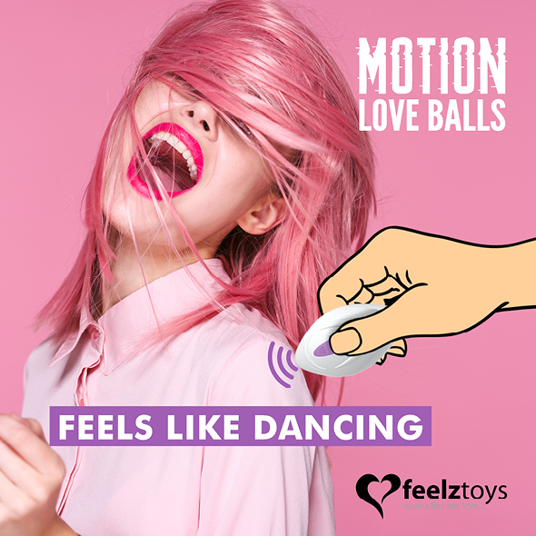 Feelztoys - Motion Love Balls Twisty