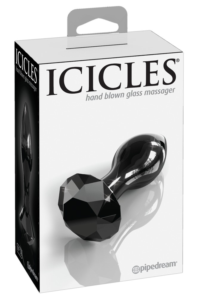 Icicles - Icicles Analplug schwarz