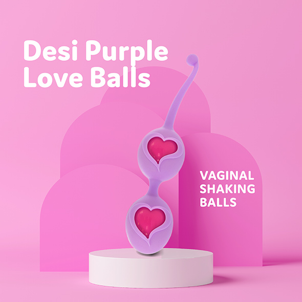 Feelztoys - Desi Love Balls Purple