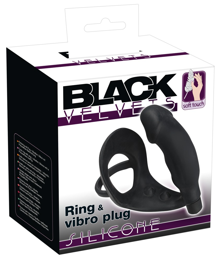 Black Velvets - Black Velvets Vibro Penisring