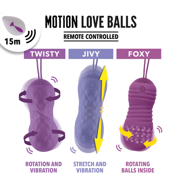 Feelztoys - Motion Love Balls Twisty