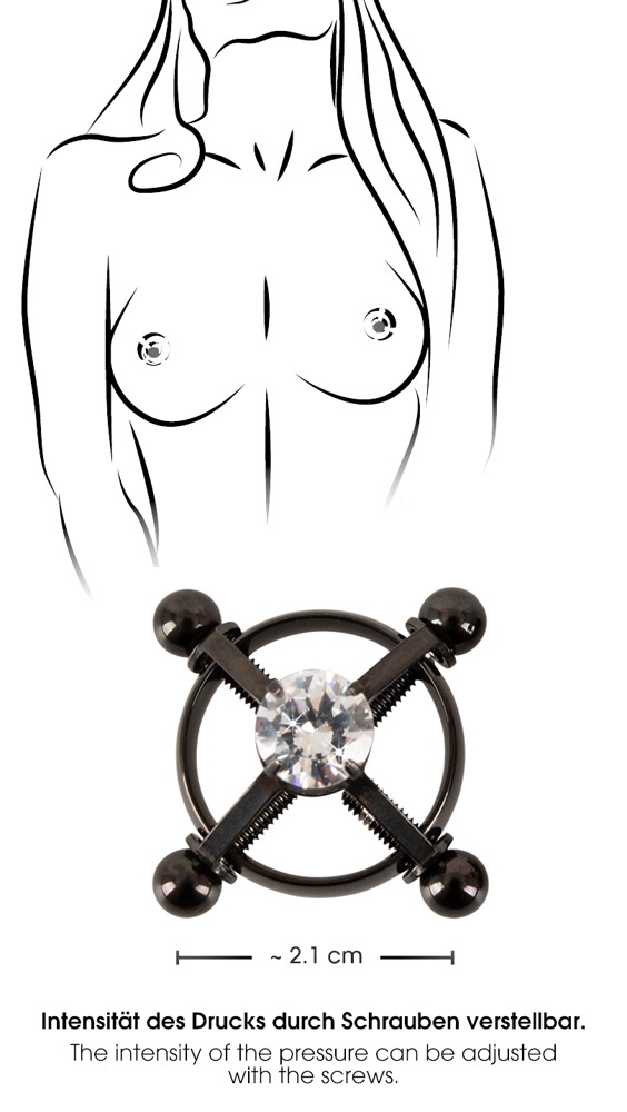 Bad Kitty - Nipple Jewellery Shiny Star
