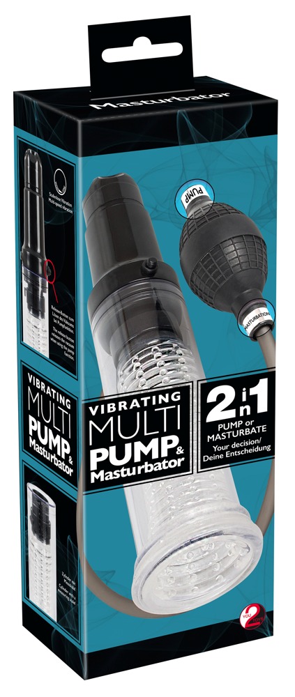You2Toys - Vibrating Masturbator Pump
