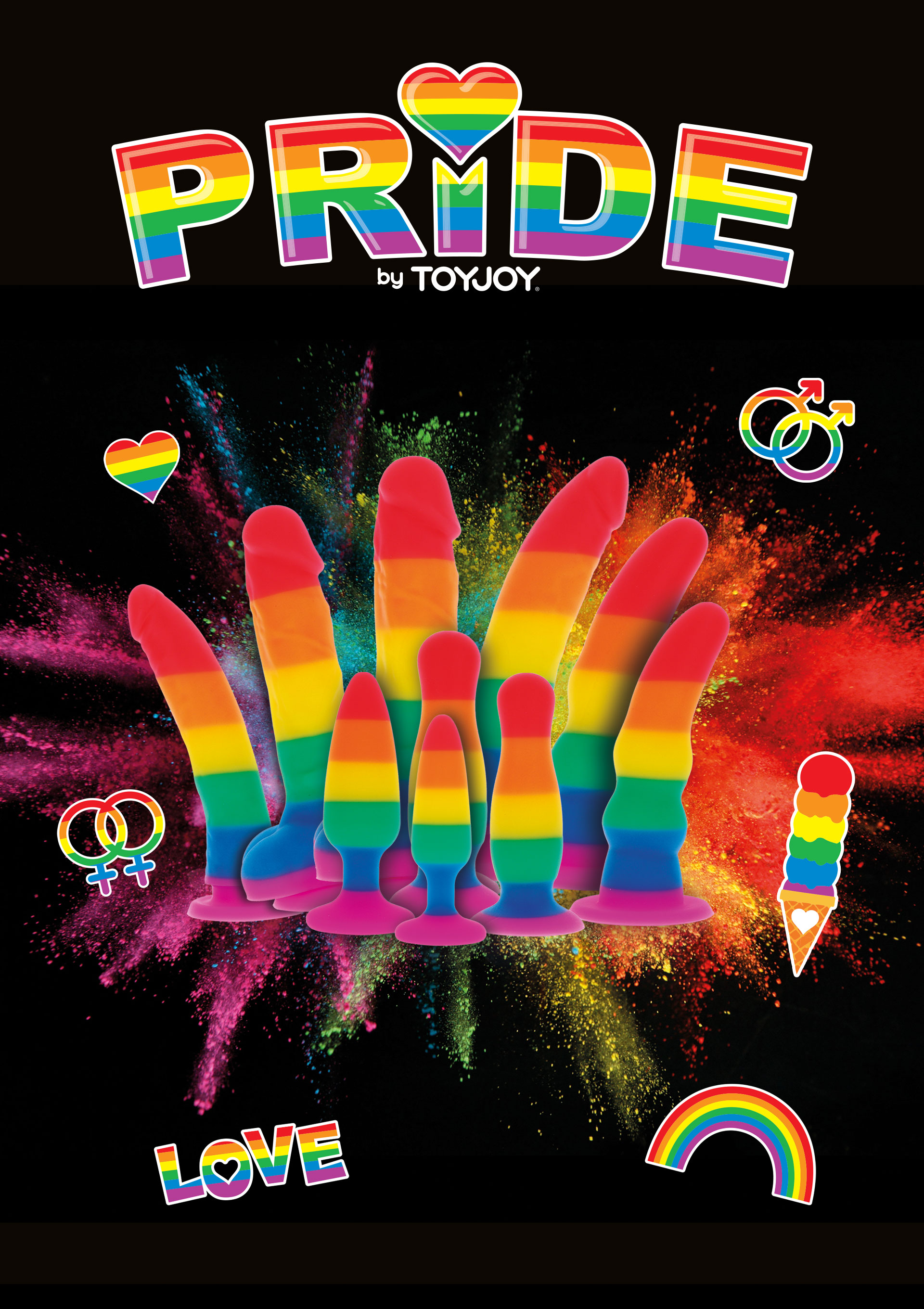Pride - Pride Rainbow Lover 7 Inch