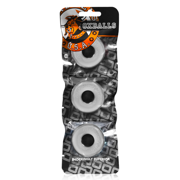 Oxballs - Oxballs Do Nut Cockring 3 Pack Clear