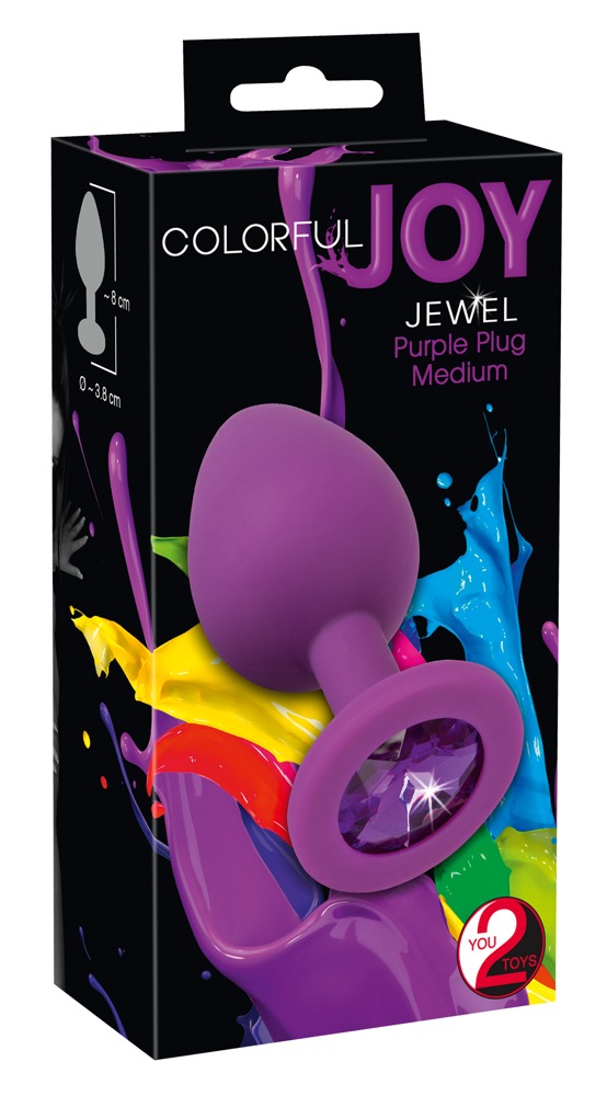 Sedusia - Jewel Purple Plug Medium