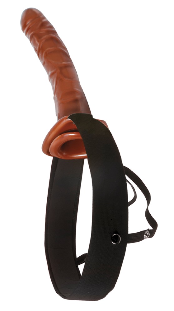Pipedream - Chocolate Dream Hollow Strap-on 10