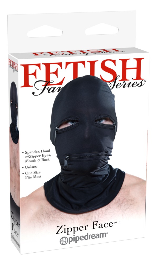 Fetish Fantasy - Fetish Fantasy Zipper Face Hood
