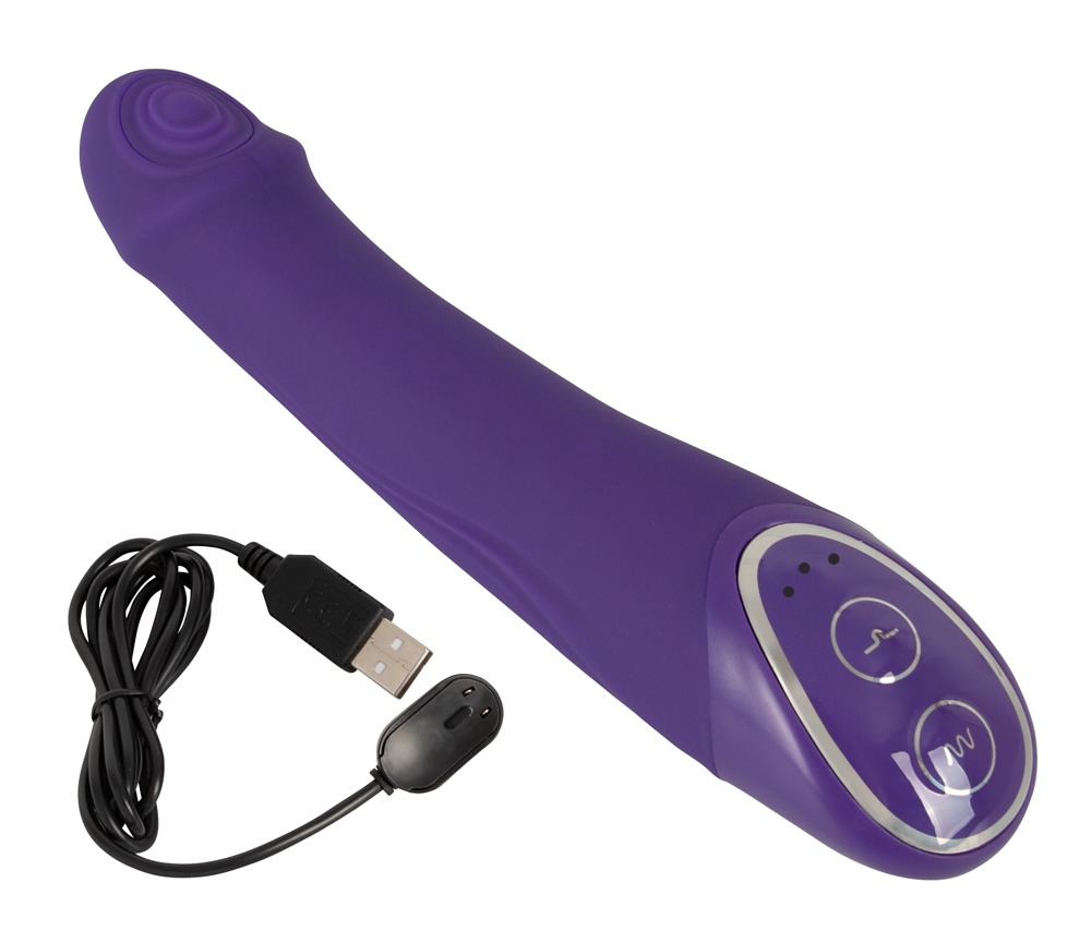 Smile - Thumping G-Spot Vibrator Purple