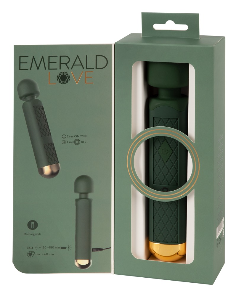 Emerald Love - Luxurious Wand Massager