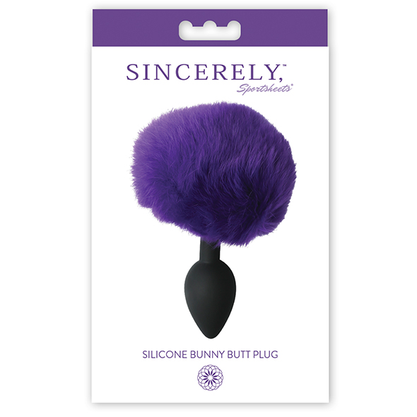 Sportsheets - Sportsheets Silicone Bunny Butt Plug Purple