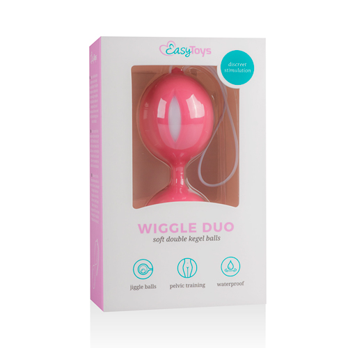 Easy Toys - Wiggle Duo Liebeskugel Pink