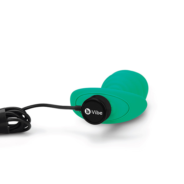 b-Vibe - b-Vibe Texture Plug Twist Green