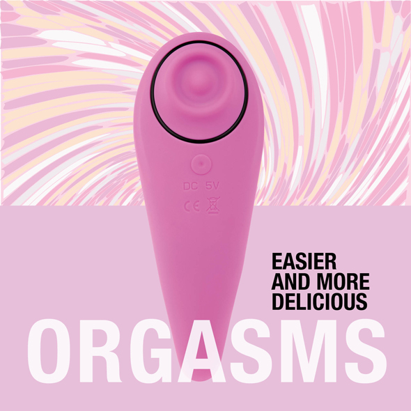 Feelztoys - Femmegasm Tapping & Tickling Vibrator Pink