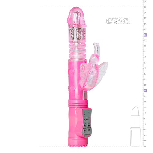 Easy Toys - Butterfly Vibrator Pink