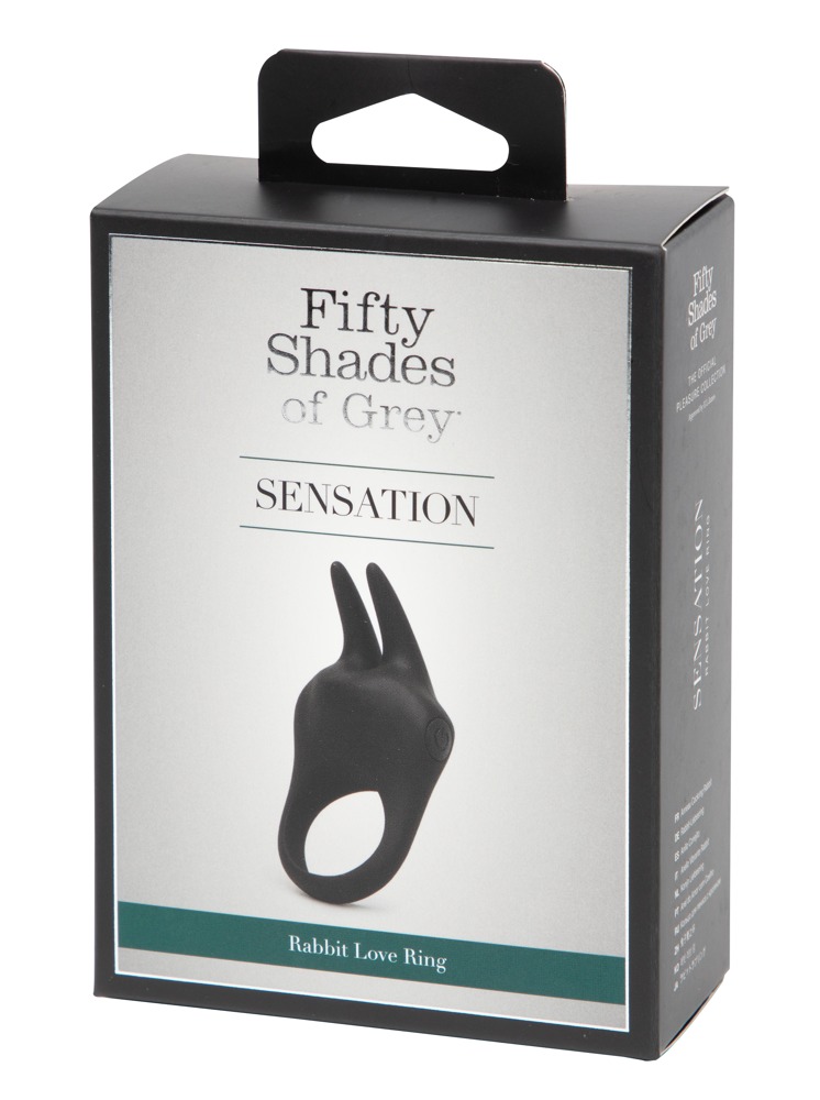 Fifty Shades of Grey - Sensation Vibrating Rabbit Love Ring