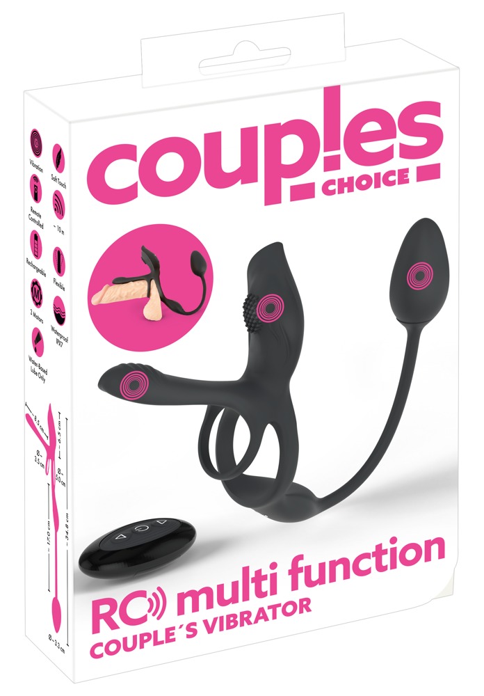 Vibrateur multifonctions pour couples