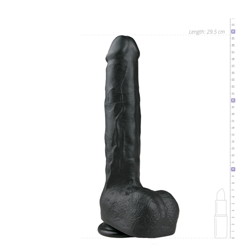 Easy Toys - Realistic XXL Dildo Black 29.5